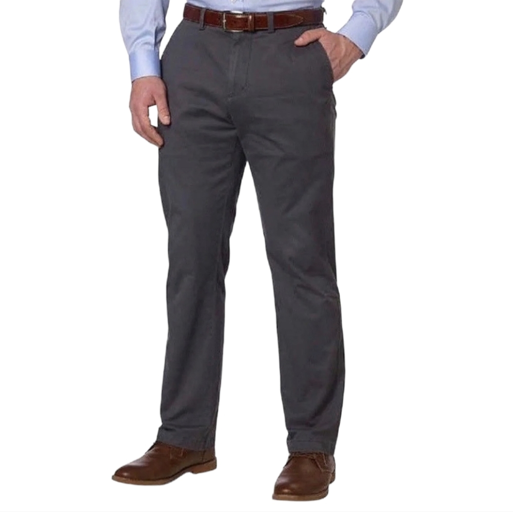 New-Kirkland Men's Chino Pant Standard Fit Straight Leg-Size 34Wx34L